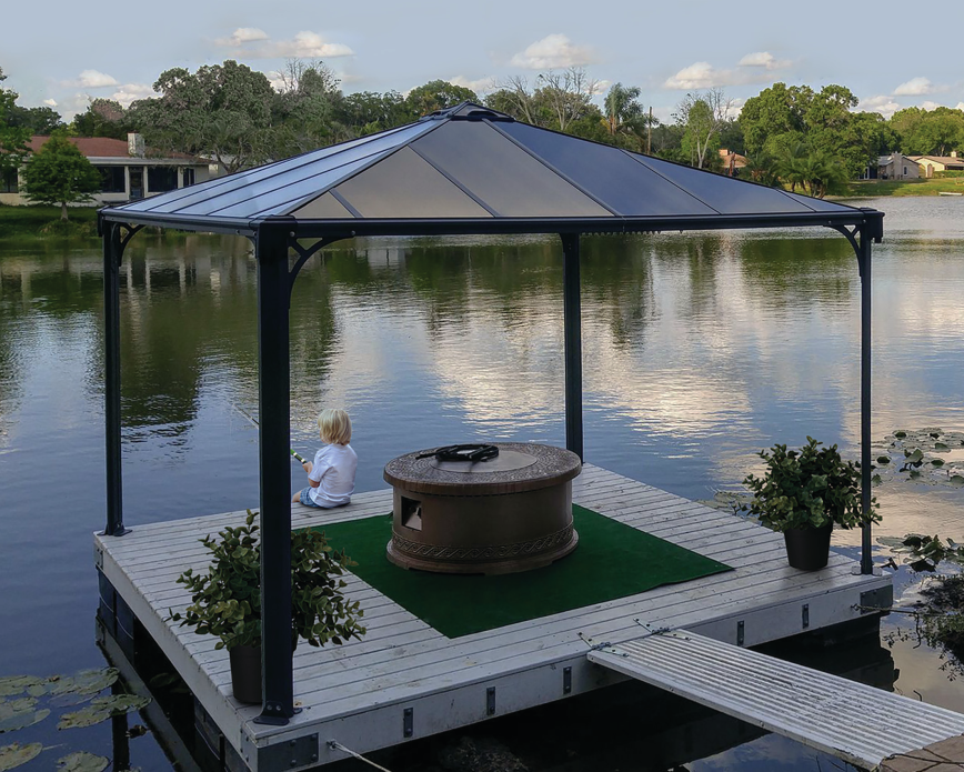 Pavillon, Palermo 3600, antracitgrå